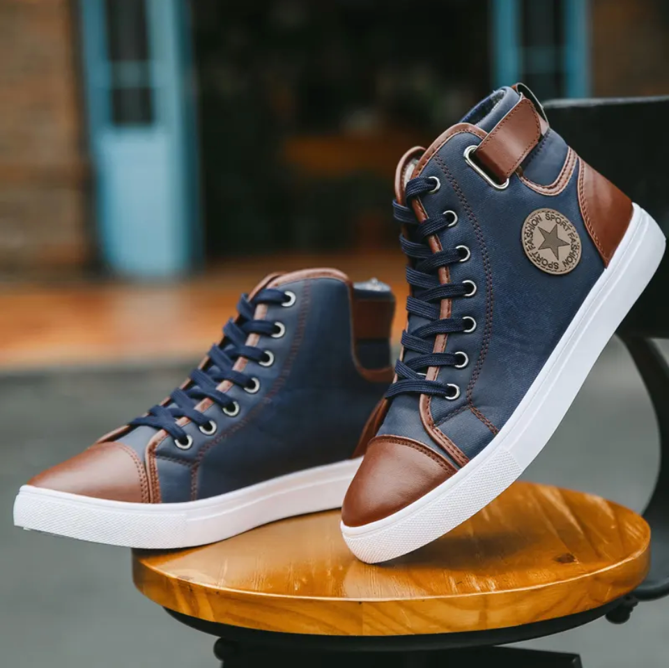 Marc Baker | Unisex High-Top Sneaker